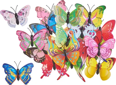 Produktbild von VBS XXL Streuteile Schmetterling Groß 6 cm 20 Stück Bastelbedarf Dekoration
