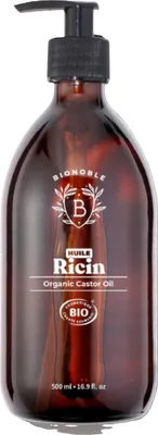 Zdjęcie produktu dla Olej rycynowy Bionoble Huile Ricin, 500 ml