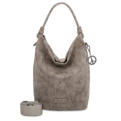 Produktbild von Fritzi aus Preußen Handtasche Umhängetasche Bo03 Sunny Hobo Bag Old Wood braun