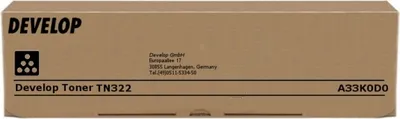 Produktbild von DEVELOP TN 322 Schwarz Tonerpatrone