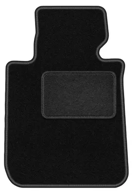 Produktbild von Fahrermatte Velours für BMW 1 F20 2011-2019 (Schrägheck) – 1-tlg, Schwarz, passgenau – Wielganizator LUX