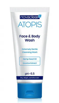 Obrázek produktu pro Novaclear Atopis Čistící tekutina pro obličej a tělo, 200ml