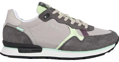 Imagen del producto de Zapatillas deportivas Brit Air para mujer de la marca Pepe Jeans, color gris humo, talla 42 EU