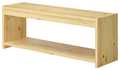 Produktbild von Sitzbank Küchenbank Schuhbank Kiefer massiv Holzbank 120x45x35 90.71-40