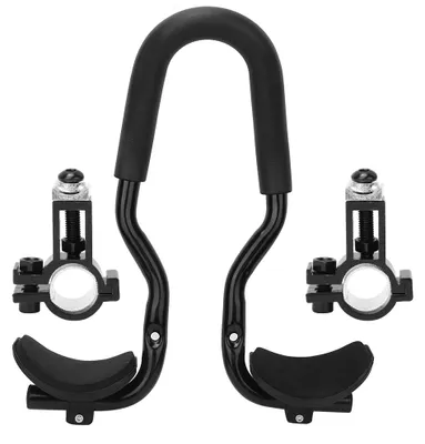 Image de Poignée d'appui pour vélo, alliage d'aluminium, guidon de VTT, accoudoir