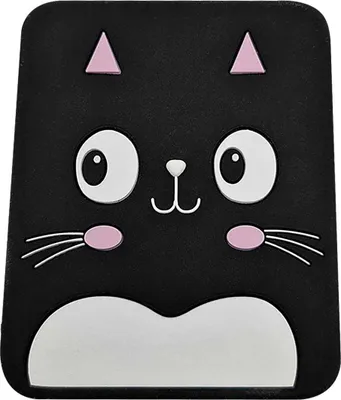 Produktbild von YELLO KOKO, MagSafe Powerbank 5000mAh magnetisch Design Katze, Schwarz