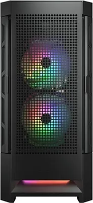 Obrázok produktu pre COUGAR Gaming Airface RGB CGR-5ZD1B-AIR-RGB, Midi Tower, PC, Čierna, ATX, CEB, EATX, micro ATX, Mini-ITX, Hranie, Multi