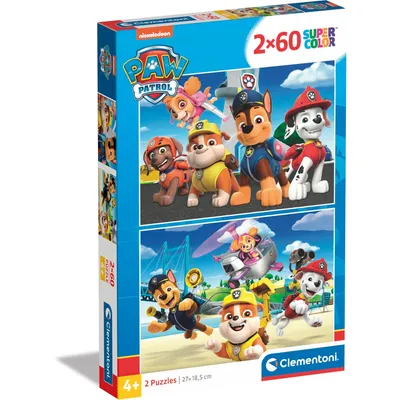 Image de Clementoni Legpuzzel Paw Patrol, 2x60st.