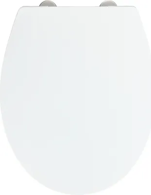 Produktbild von WENKO WC-Sitz Mod. Ostuni, belastbar mit 300 kg, recyclebarer Thermoplast mit Absenkautomatik