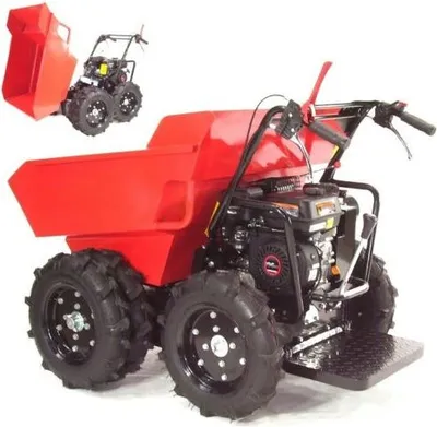 Produktbild von Minidumper 400kg Motorschubkarre Muldenkipper Raddumper 56139 Schubkarre Dumper
