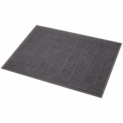 Produktbild von Betz Badvorleger Berlin Größe 50x70 cm 100% Baumwolle Badematte Badteppich Duschvorlage Qualität 650 g/m² Farbe Graphit