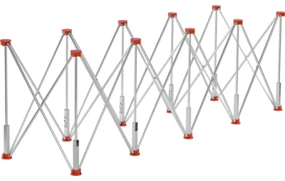 Produktbild von KRAFT&DELE | Werkbank für Fliesenleger, 10 Beine, 222x60x75cm, Tragkraft 1t, Klappbare
