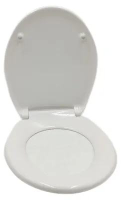 Produktbild von Amazon Basics U193 WC Sitz U Form Absenkautomatik Urea Material Universal Weiss 37x425 cm