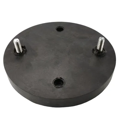 Image de Support en caoutchouc STIX 110 mm avec 2× vis M6 Cric de manœuvre Cric de voiture