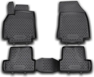 Produktbild von ELEMENT Gummi-Fussmatten 3D kompatible mit RENAULT Megane, 2008-2016, 4 tlg.