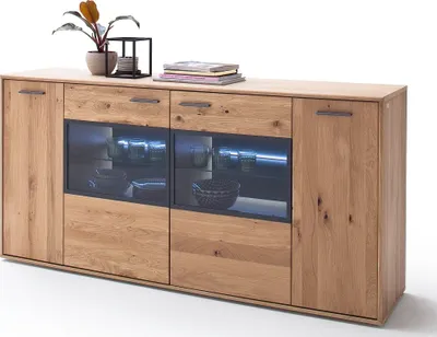 Produktbild von Sideboard Portland | Asteiche Bianco | ohne Beleuchtung