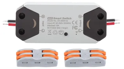 Imagen del producto de Interruptor inteligente para luces, compatible con WiFi, de uso universal, con control remoto y que funciona con Alexa y Google Home