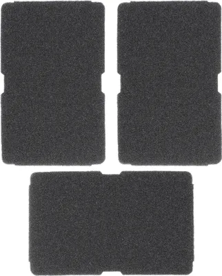 Produktbild von McFilter | Ersatzfilter (3 Stück) Schwammfilter geeignet für Beko 2964840100, DPU 7340, DPU 7404, Blomberg TKF7451, Grundig Edition 70