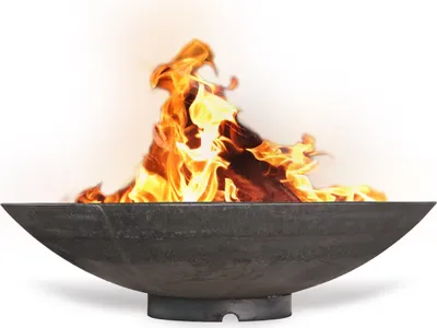 Produktbild von CLGarden Design Feuerschale rund 80 cm aus 2,5 mm Cortenstahl Garten Feuerstelle 80 cm extra robust