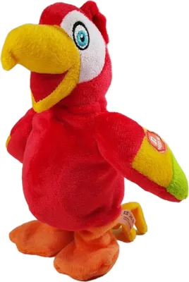 Produktbild von Papagei mit Stimme 20cm gehend 660218 49205