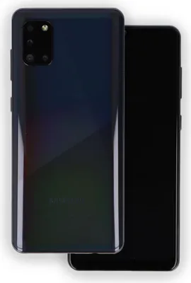 Produktbild von Samsung Galaxy A31 SM-A315G, 16,3 cm (6.4"), 1080 x 2400 Pixel, 4 GB, 128 GB, 48 MP, Schwarz