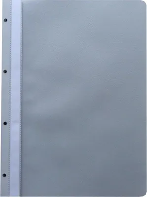 Produktbild von Ablage-Schnellhefter / Archiv-Hefter mit Lochung zum Abheften / Farbe: grau