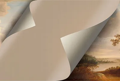 Produktbild von Tadessi Fototapete | Landschaft | 4.00 m  x 2.70 m | Beige | Braun | Wandbild | Digitaldruck