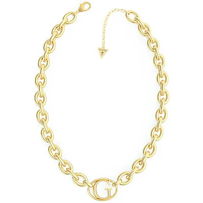 Produktbild von Halsketten   Kette Guess Gold Von 43 cm bis 49 cm  Kollektion Guess Iconic - frau