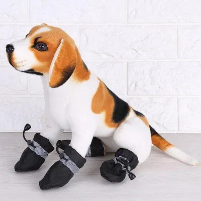 Zdjęcie produktu dla Wodoodporne buty dla psów, 4 sztuki, antypoślizgowe