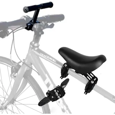 Produktbild von Kinderfahrradsitz Kindersitz Fahrradkindersitz - Vorne montiert - Mit Armlehnen - Mit Kinderlenker und Fußstützen - Für 2 bis 5 Jahre