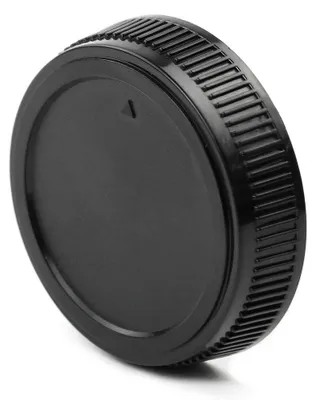 Image de Capuchon arrière d'objectif compatible avec Panasonic Lumix G, Baïonnette Couvercle Capot de protection Micro 4/3 MFT Micro Four Thirds