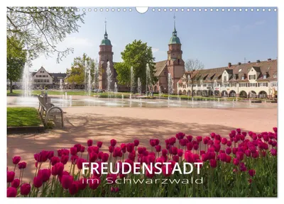 Produktbild von Freudenstadt im Schwarzwald - Wandkalender (Wandkalender 2027 DIN A3 quer), CALVENDO Monatskalender