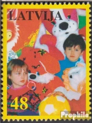 Produktbild von Briefmarken Lettland 1996 Mi 426 (kompl.Ausg.) postfrisch Kinderspiele