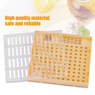 Obrázek produktu pro Klec pro včelí královnu,Nástroje pro chov včel,Box pro chov královny,Ochranný box pro včelí královnu,Včelařské nářadí,Včelařský materiál