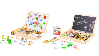 Produktbild von Ecotoys vzdelávacia veľká multifunkčná magnetická tabuľa
