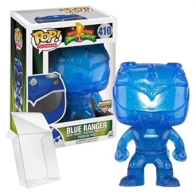 Image de Power Rangers - Blue Ranger 410 Morphing Exclusive - Funko Pop ! - Vinyl Figur