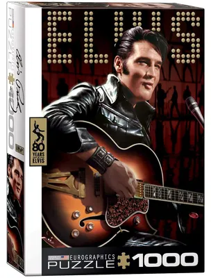 Productafbeelding van Eurographics Puzzel: Elvis Presley - Nostalgie, 1000 stukjes