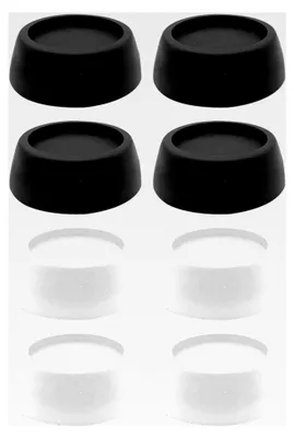Produktbild von 8 Stück Stoßdämpfende Pads für Waschmaschinen und Trockner, Geräuschlose Anti-Rutsch-Fußpolster, Stabilisatoren