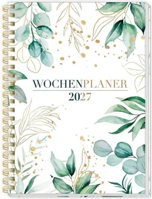 Produktbild von TRÖTSCH - Wochenplaner A5 mit Wire-O Modern 2027