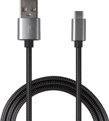Obrázek produktu pro 2GO USB nabíjecí/datový kabel "Luxury" f. USB typ C 3.1 1m šedý