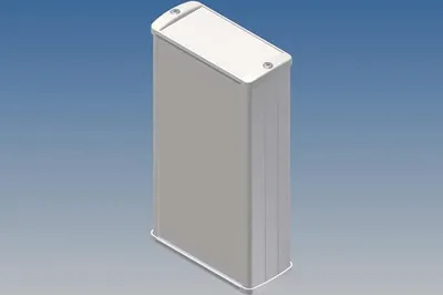 Produktbild von ALUMINIUMGEHÄUSE - WEIß - 160 x 85.8 x 36.9 mm