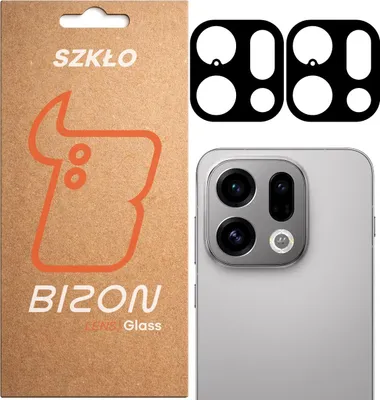 Produktbild von 2x Gehärtetes Glas für die Kamera für Oppo Find X9, Bizon Glass Lens