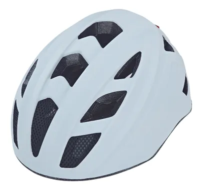 Produktbild von Prophete Fahrradhelm mit LED | EKO Glue On Technologie | Sicherer Helm für Damen & Herren | Größe 58-61 cm | Verstellbar & komfortabel | Stilvolles Design in Weiß | Ideal für Stadt & Freizeit