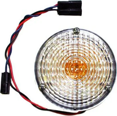 Produktbild von Blinker Parkleuchte Blinkleuchte im Kühlergrill weiß Jeep CJ 72-75
