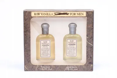 Productafbeelding van COTY RAW VANILLA SET VOOR HEREN: Eau de Toilette 50ml + Aftershave 50ml