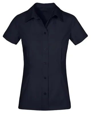 Image de Promodoro - Chemise pour femmes à manches courtes LT2981 (M) (bleu marine)