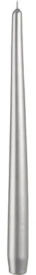 Produktbild von Spitzkerzen Silber 290 x Ø 23 mm, 12 Stück