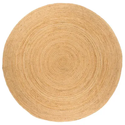 Image de Vidaxl Teppich um 240 cm Jute tressé