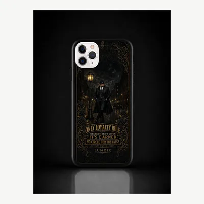 Productafbeelding van iPhone 11 Pro hoesje, telefoonhoesje, beschermhoesje, case met een loyaliteitsmotief – LUNØIR ©