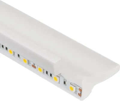 Produktbild von Sockelleiste für LED-Streifen 2m Bogen Weiß